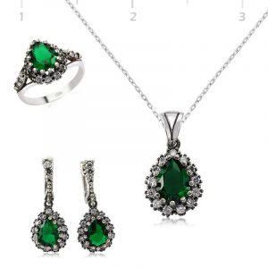 Gümüş Hürrem Sultan Bayan Set