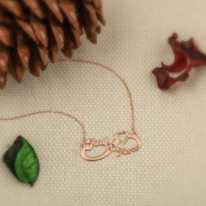 Gümüş İsimli Sonsuzluk Kolye