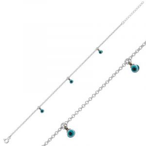 Gümüş Nazar Göz Halhal