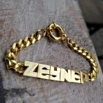 Kişiye Özel Oynak Harfli İsimli Künye