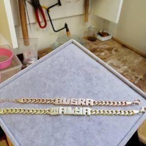 Kişiye Özel İsimli Künye Bileklik